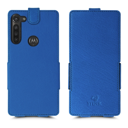 чехол-флип на Motorola Moto G8 Power Ярко-синий Stenk Prime фото 1