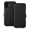 Чехол книжка Stenk Premium для Apple iPhone 16 Plus Чёрный
