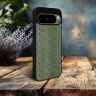 Накладка SkinBacker Python Scales для Google Pixel 9 Pro Оливковий