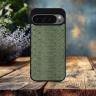 Накладка SkinBacker Python Scales для Google Pixel 9 Pro Оливковий