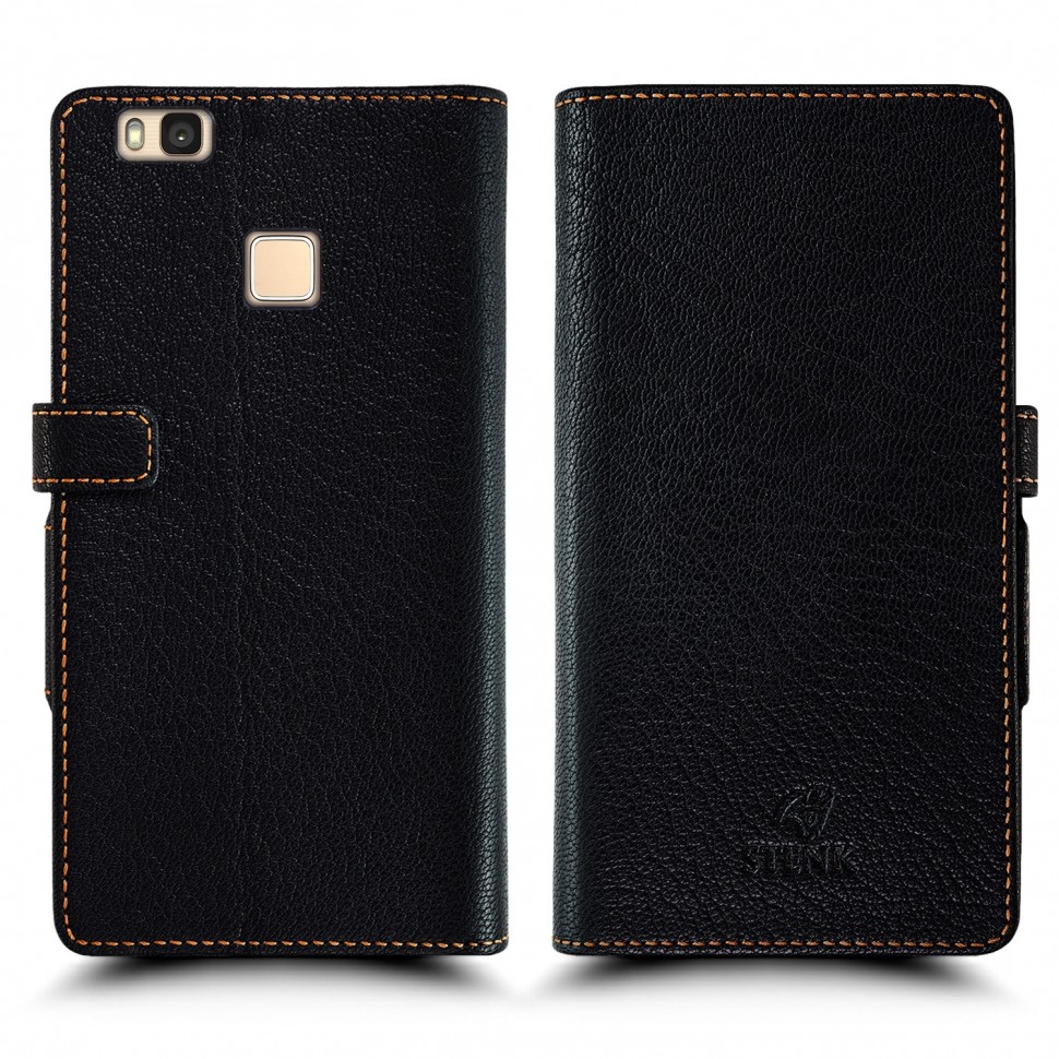 

Чехол книжка Stenk Wallet для HuaWei P9 lite Чёрный, Черный