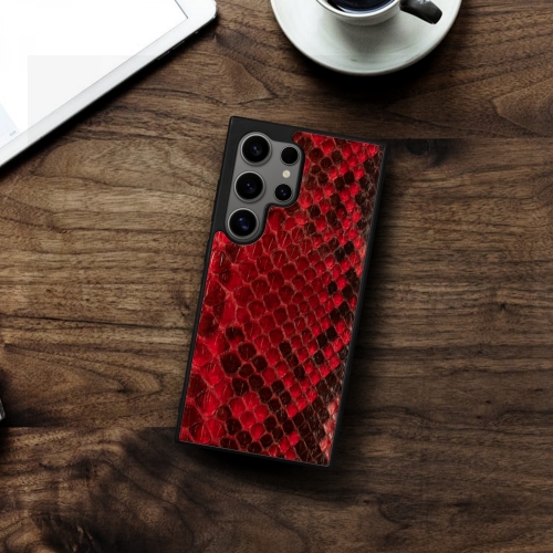 бампер на Samsung Galaxy S24 Ultra Красный Stenk SkinBacker фото 4