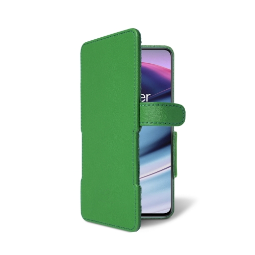 чехол-книжка на OnePlus Nord CE 5G Зелёный Stenk Prime фото 2