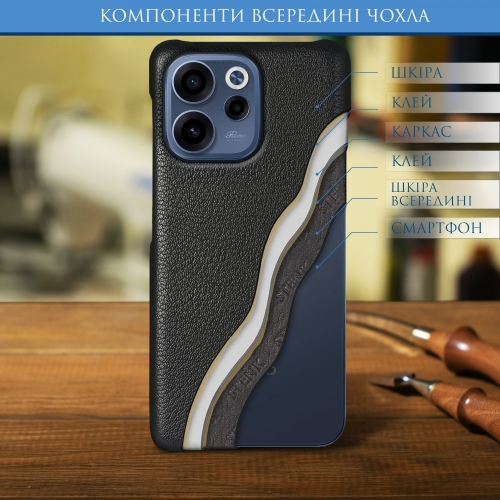 бампер на OPPO Reno15 F Чорний Stenk Cover фото 4