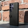 Чехол книжка Stenk Premium для Samsung Galaxy S26 Ultra Чёрный
