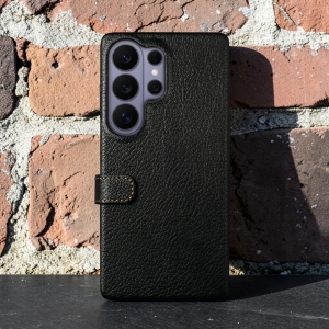 Чехол книжка Stenk Premium для Samsung Galaxy S26 Ultra Чёрный