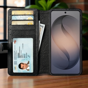 Чохол-портмоне Stenk Premium Wallet для Samsung Galaxy S26 Чорний