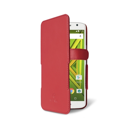 чохол-книжка на Motorola Moto X Play (XT1562) Червоний Stenk Сняты с производства фото 2