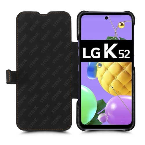 чохол-книжка на LG K52 Чорний Stenk Premium фото 2