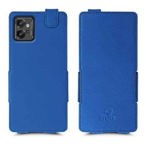 чехол-флип на Motorola Moto G32 Ярко-синий Stenk Prime фото 1