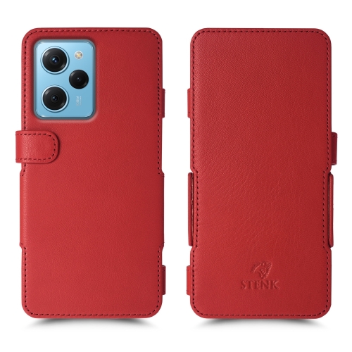 чехол-книжка на Xiaomi Poco X5 Pro Красный  Prime фото 1