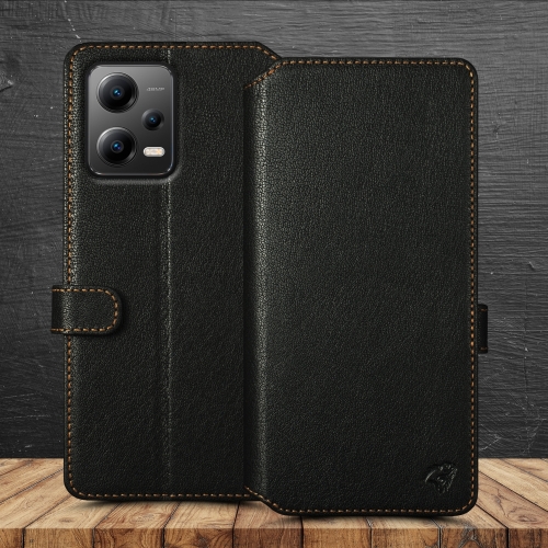 чехол-кошелек на Xiaomi Poco X5 Черный Stenk Premium Wallet фото 1