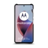 Кожаная накладка Stenk Reptile Cover для Motorola Edge 30 Ultra Чёрная