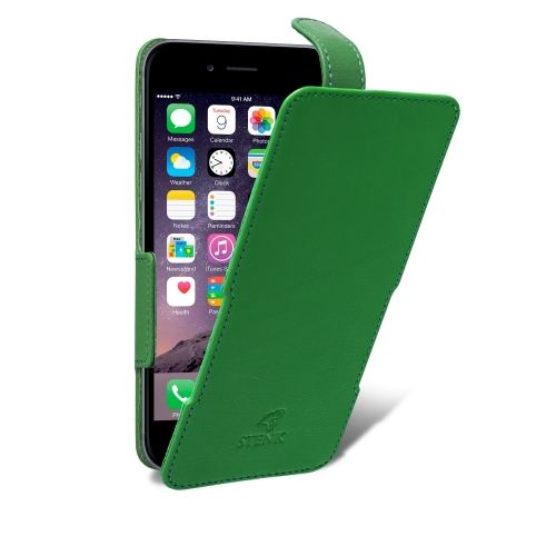 чехол-флип на Apple iPhone 7 Plus Зелёный Stenk Prime фото 2