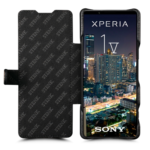 чохол-книжка на Sony Xperia 1 V Чорний Stenk Premium фото 2