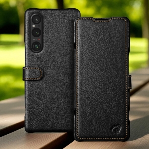 Чохол книжка Stenk Premium для Sony Xperia 1 V Чорний