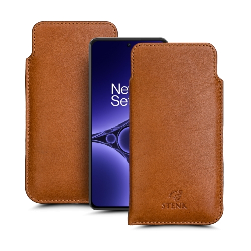 чехлы-футляры на OnePlus Nord CE3 Светло-коричневый Stenk Elegance фото 1