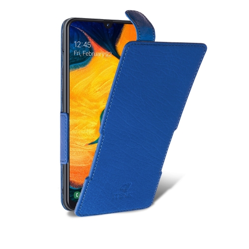 чехол-флип на Samsung Galaxy A30 Ярко-синий Stenk Prime фото 2