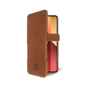 Чохол книжка Stenk Prime для Xiaomi Redmi Note 13 Pro 4G Camel