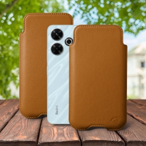 Футляр Stenk Sportage для Xiaomi Redmi 13 Camel