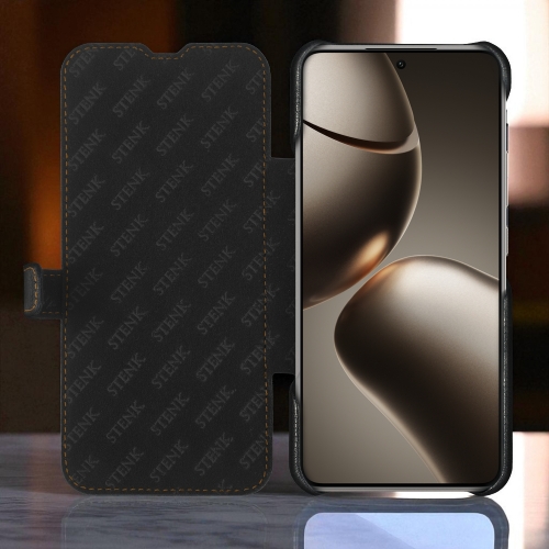 чехол-книжка на Xiaomi 14T Черный Stenk Premium фото 2