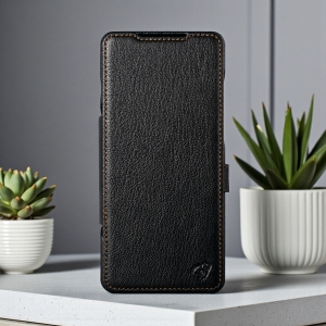 Чехол книжка Stenk Premium для OnePlus 13 Чёрный