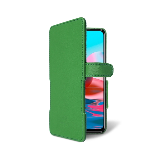 чехол-книжка на Xiaomi Redmi Note 10 Зелёный Stenk Prime фото 2