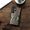 Накладка SkinBacker Mini Python Scales для Samsung Galaxy S24 Ultra Натуральный