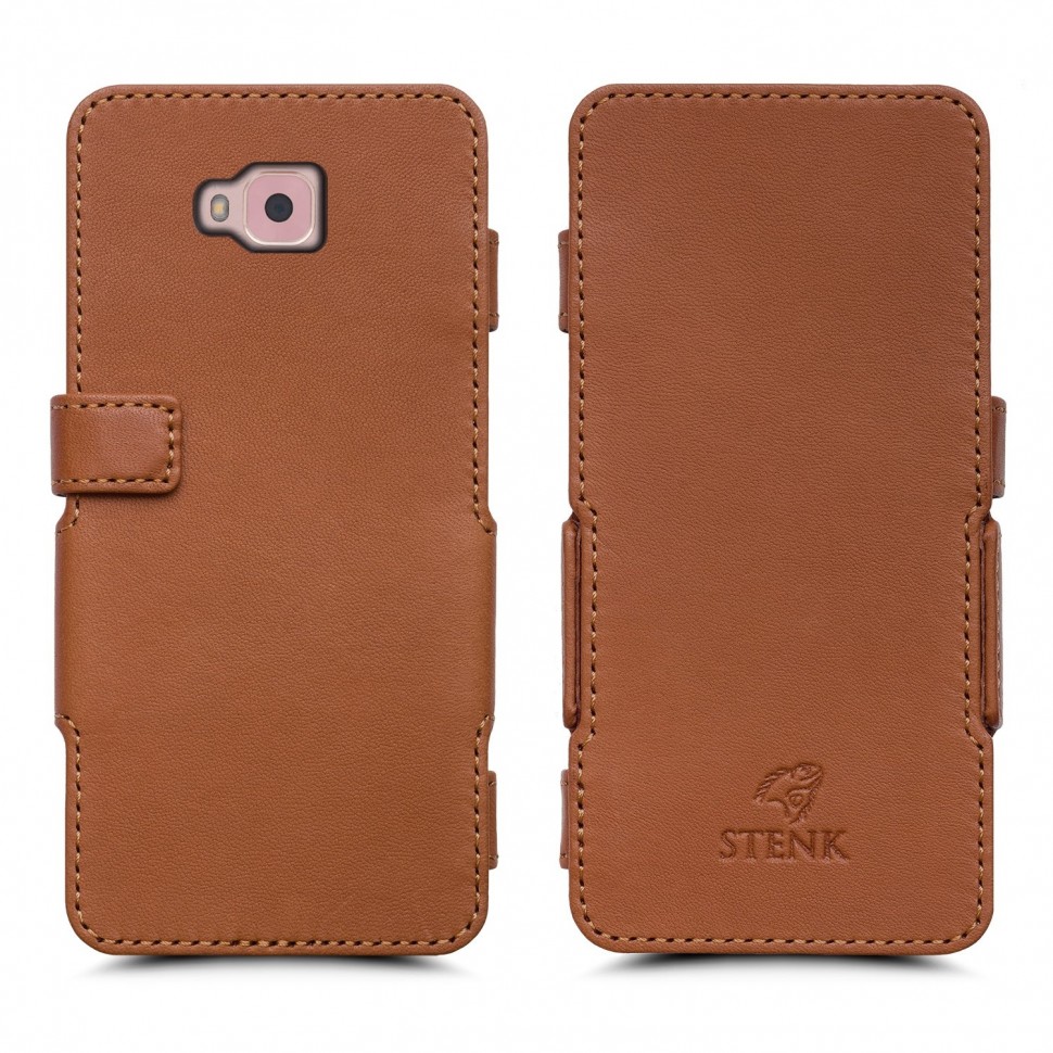 

Чехол книжка Stenk Prime для Asus ZenFone Live (ZB553KL) Camel, Светло-коричневый