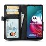 Чехол книжка Stenk Wallet для Motorola Moto G30 Черный