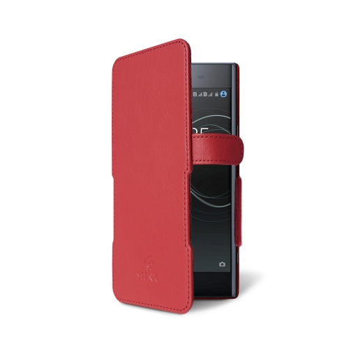 чехол-книжка на Sony Xperia XZ Premium Красный Stenk Prime фото 2