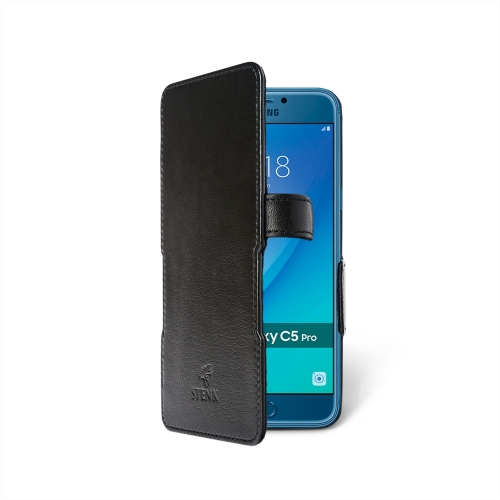 чохол-книжка на Samsung Galaxy C5 Pro Чорний Stenk Сняты с производства фото 2