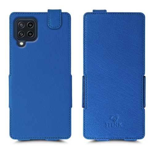 чехол-флип на Samsung Galaxy M22 Ярко-синий Stenk Prime фото 1