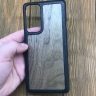 Шкіряна накладка Stenk WoodBacker для Samsung Galaxy A22 5G Чорна Відео