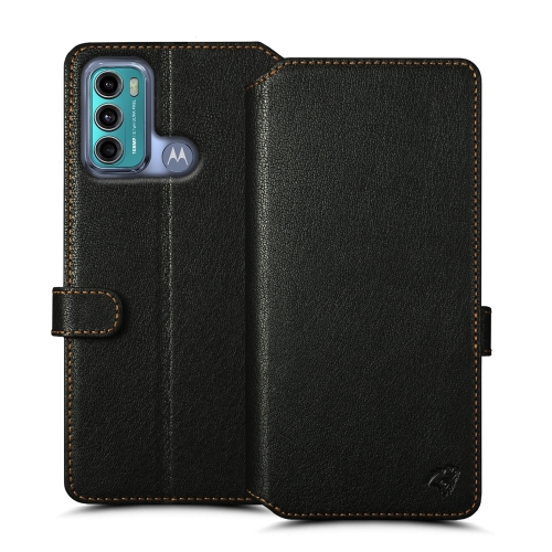 чехол-кошелек на Motorola Moto G60 Черный Stenk Premium Wallet фото 1