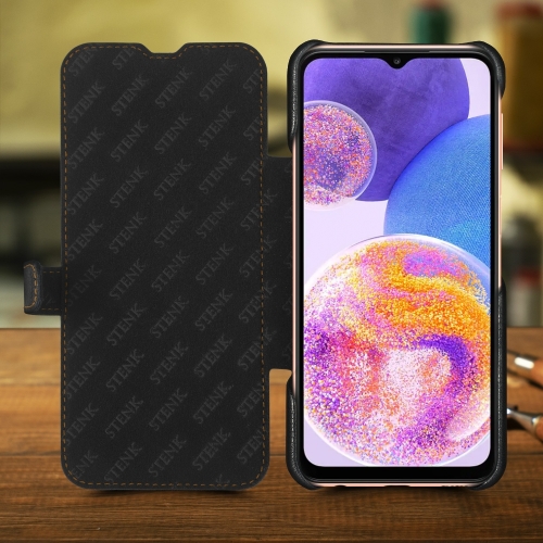 чохол-книжка на Samsung Galaxy A23 Чорний Stenk Premium фото 2