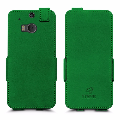 чохол-фліп на HTC One M8 Зелений Stenk Сняты с производства фото 1
