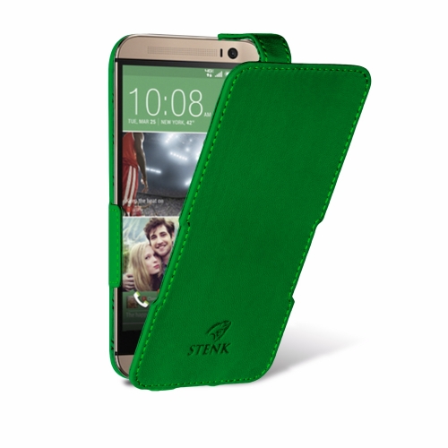 чохол-фліп на HTC One M8 Зелений Stenk Сняты с производства фото 2