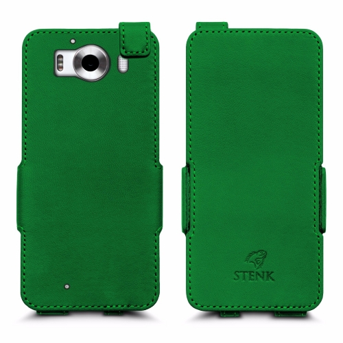 чохол-фліп на Microsoft Lumia 950 Зелений Stenk Сняты с производства фото 1