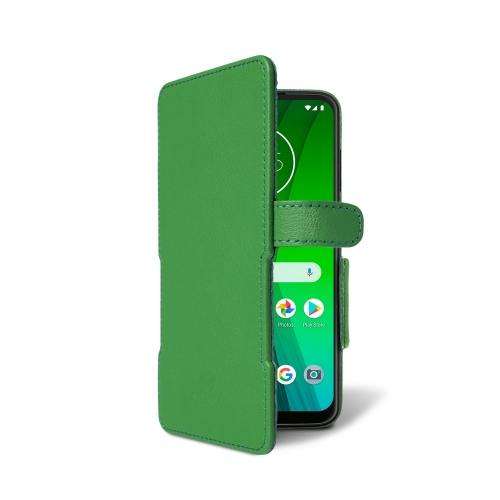 чохол-книжка на Motorola Moto G7 Plus Зелений Stenk Prime фото 2