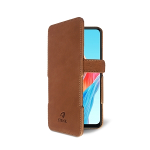 Чохол книжка Stenk Prime для OPPO A78 4G Camel