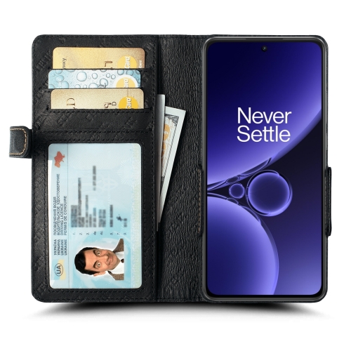чехол-книжка на OnePlus Nord CE3 Черный Stenk Wallet фото 2