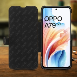 Чехол книжка Stenk Premium для OPPO A79 Чёрный