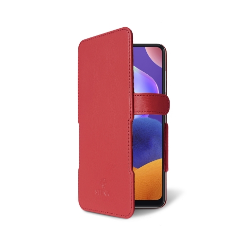 чехол-книжка на Samsung Galaxy A31 Красный Stenk Prime фото 2