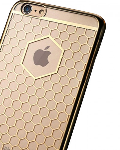 чехол-накладка на Apple iPhone 6/ 6S Золотой Remax Поставщик ARC фото 3