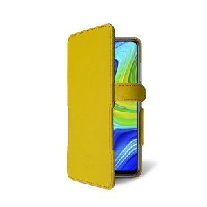 Чехол книжка Stenk Prime для Xiaomi Redmi Note 9 Желтый