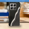 Чехол книжка Stenk Premium для Xiaomi 14T Pro Чёрный
