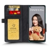 Чехол книжка Stenk Wallet для Huawei Nova 5i Pro Чёрный