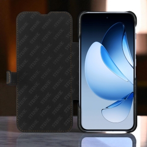Чехол книжка Stenk Premium для OPPO Reno13 Чёрный
