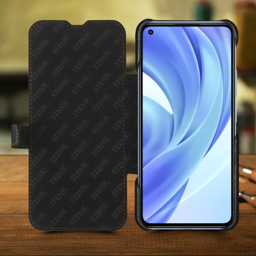 чехол-книжка на Xiaomi Mi 11 Lite Черный Stenk Premium фото 2